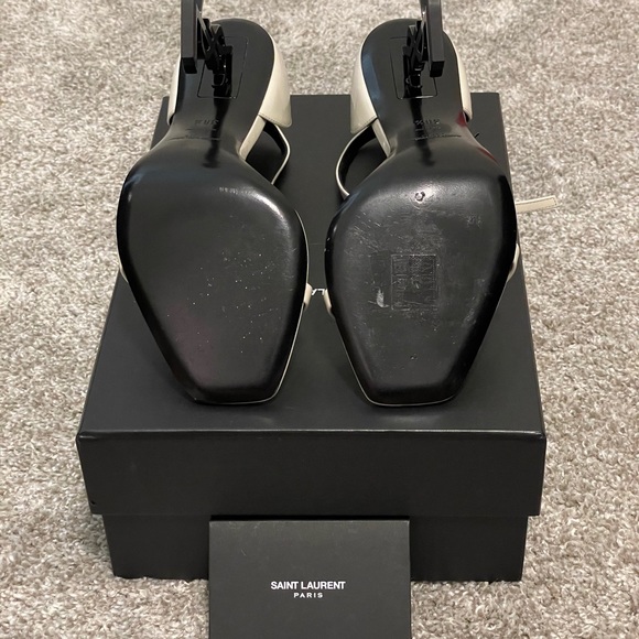 ♥️SOLD♥️White YSL Logo Opyum Opium 110 shoes - Picture 5 of 13